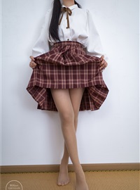 Youliao 003 95p Yiyi pork pleated red skirt(86)